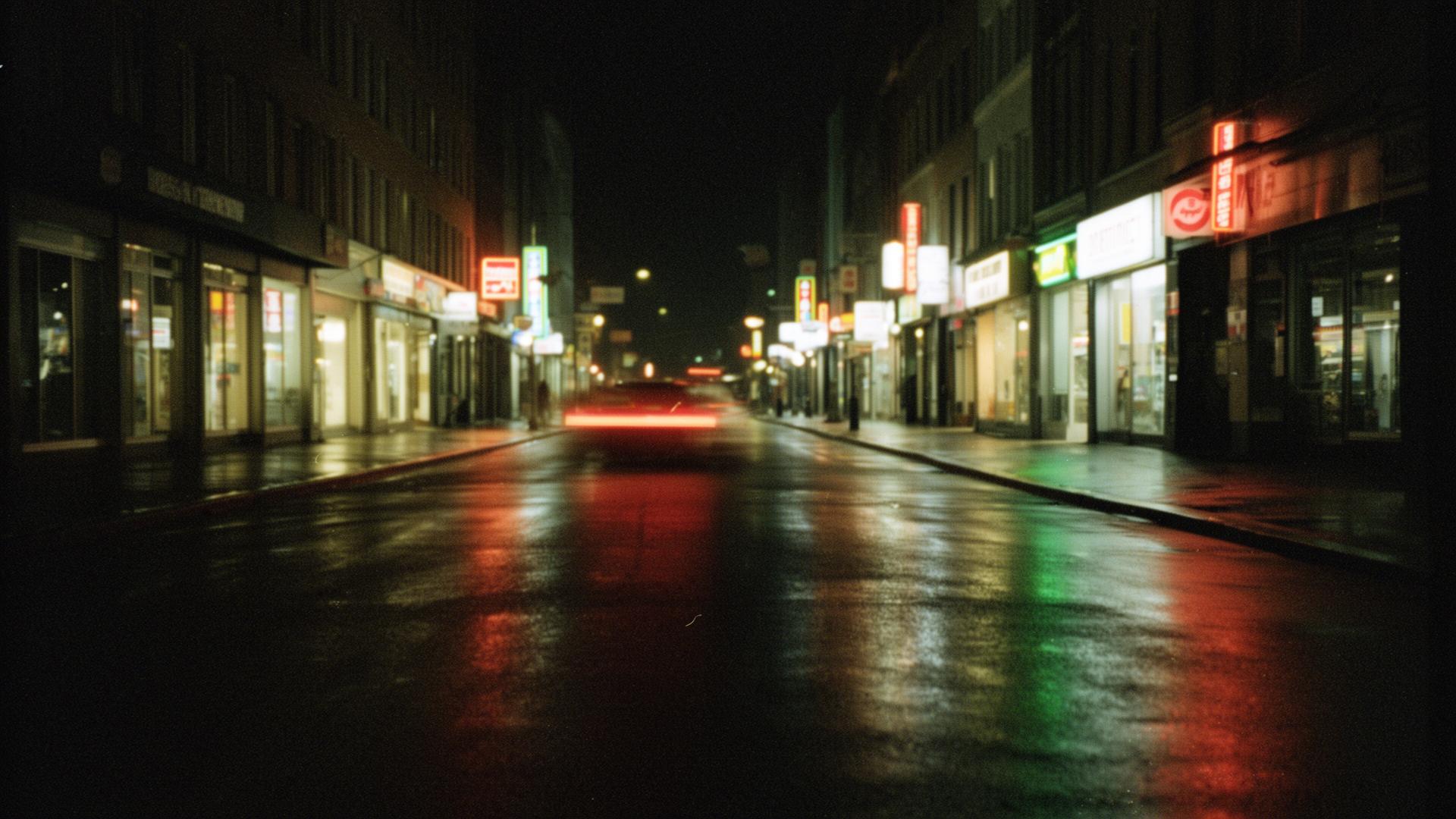 Berlin music scene at night